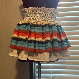 Ruffles skirt